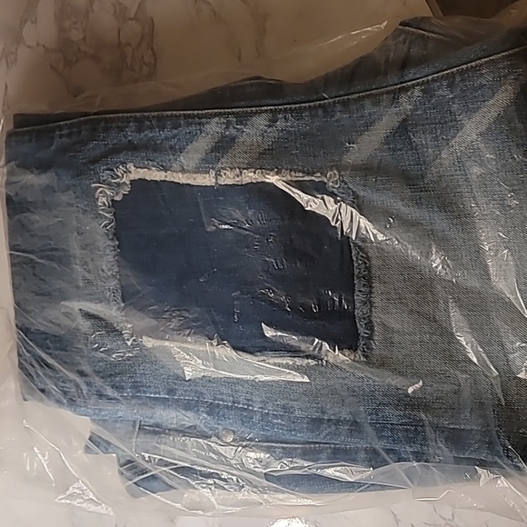 NEW AMERICAN DRESS CODE PATCHED BOYFRIEND JEANS  SIZE 26 - Picture 5 of 7